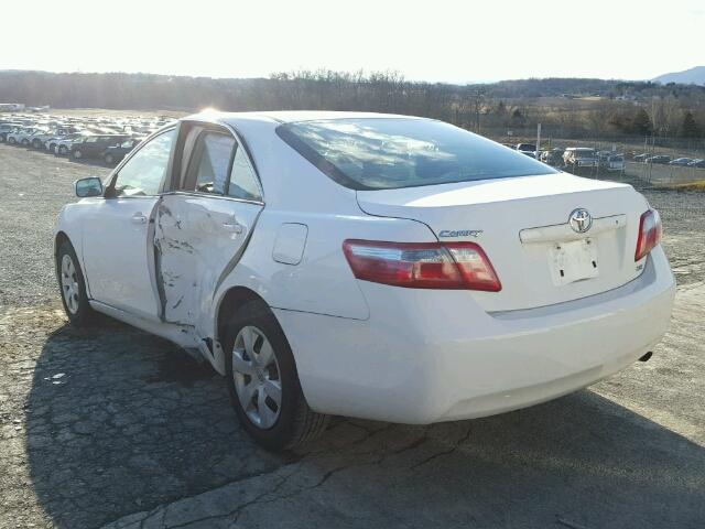 4T1BE46KX7U509893 - 2007 TOYOTA CAMRY NEW WHITE photo 3