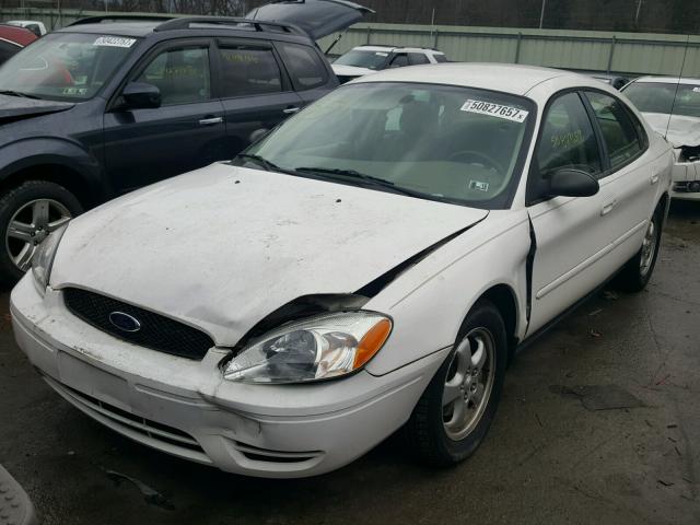 1FAFP53U96A239072 - 2006 FORD TAURUS SE WHITE photo 2