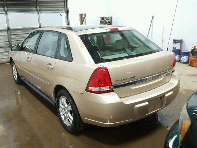 1G1ZT64855F182762 - 2005 CHEVROLET MALIBU MAX 金色 照片 3