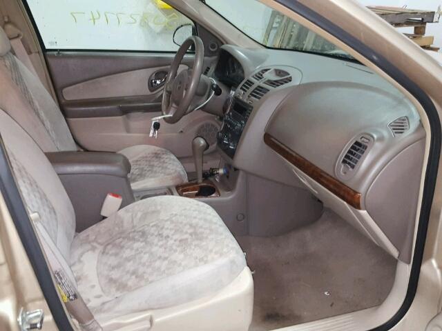 1G1ZT64855F182762 - 2005 CHEVROLET MALIBU MAX 金色 照片 5