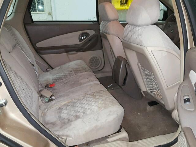 1G1ZT64855F182762 - 2005 CHEVROLET MALIBU MAX 金色 照片 6