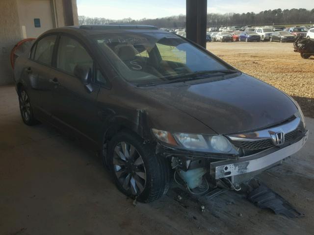 1HGFA16869L017991 - 2009 HONDA CIVIC EX TAN photo 1