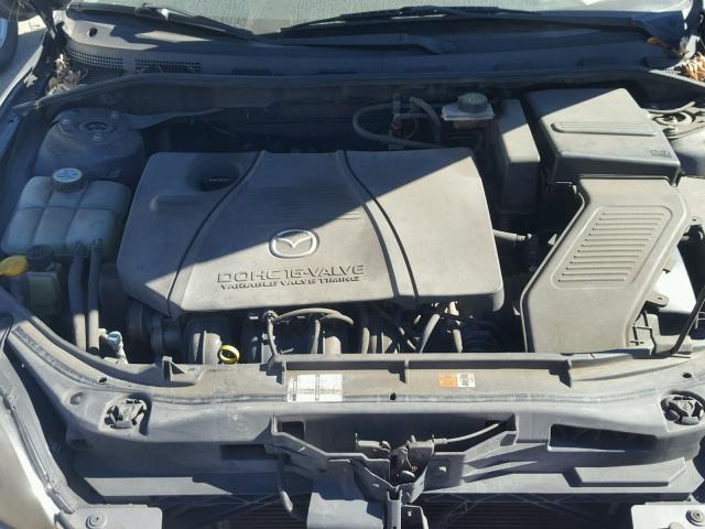 JM1BK343741215920 - 2004 MAZDA 3 HATCHBAC SILVER photo 7