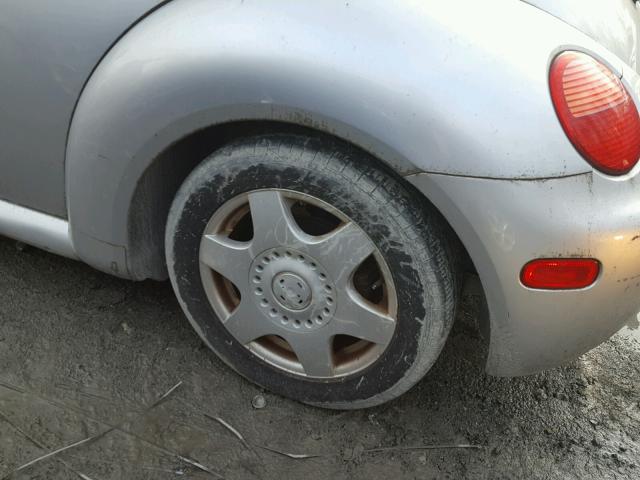 3VWCC21C4XM474224 - 1999 VOLKSWAGEN NEW BEETLE 银色 照片 9