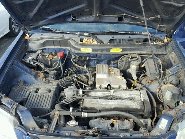 JHLRD1864XC005093 - 1999 HONDA CR-V EX BLUE photo 7