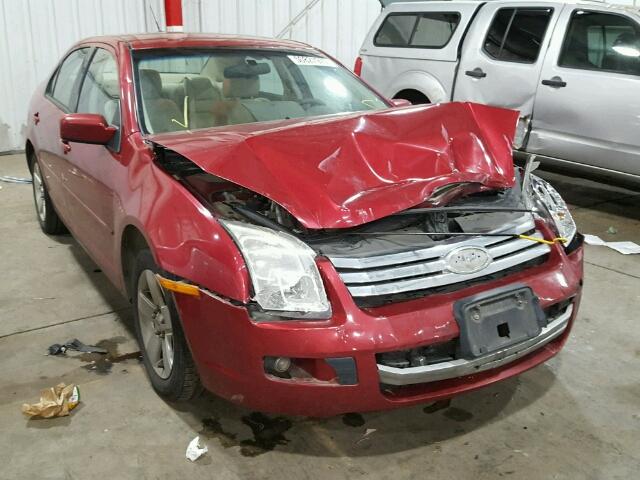 3FAHP07167R183241 - 2007 FORD FUSION SE RED photo 1