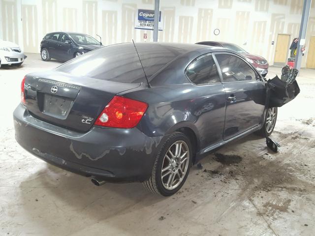 JTKDE177060069820 - 2006 TOYOTA SCION TC 灰色 照片 4