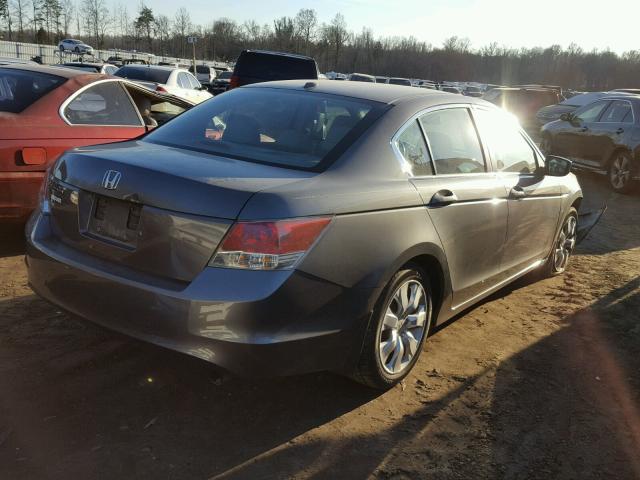 1HGCP26879A050078 - 2009 HONDA ACCORD EXL GRAY photo 4