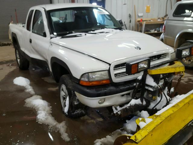 1D7HG32N83S116134 - 2003 DODGE DAKOTA SPO WHITE photo 1