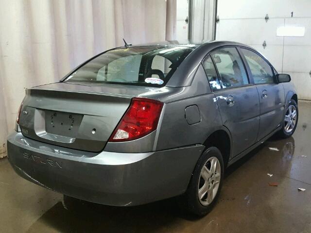 1G8AJ55F86Z185263 - 2006 SATURN ION LEVEL GRAY photo 4