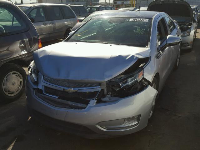 1G1RA6E44CU108436 - 2012 CHEVROLET VOLT SILVER photo 2