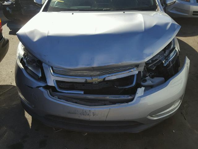 1G1RA6E44CU108436 - 2012 CHEVROLET VOLT SILVER photo 7