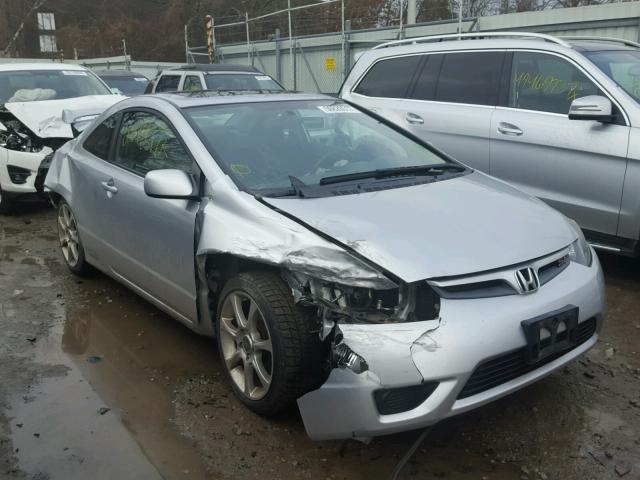 2HGFG21506H703972 - 2006 HONDA CIVIC SI SILVER photo 1