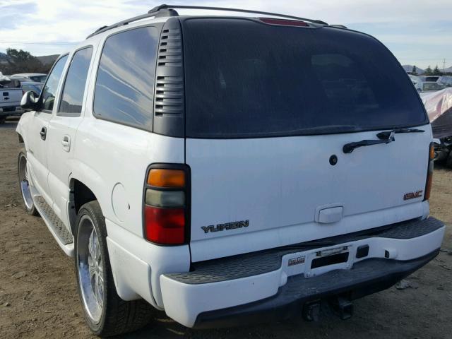 1GKEK63UX4J197460 - 2004 GMC YUKON DENA WHITE photo 3