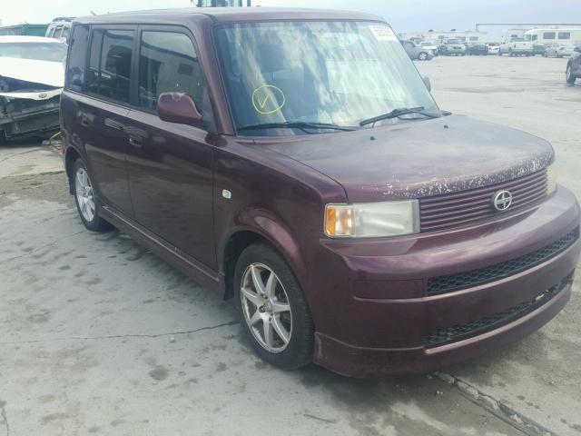 JTLKT324X64041145 - 2006 TOYOTA SCION XB 勃艮第红 照片 1