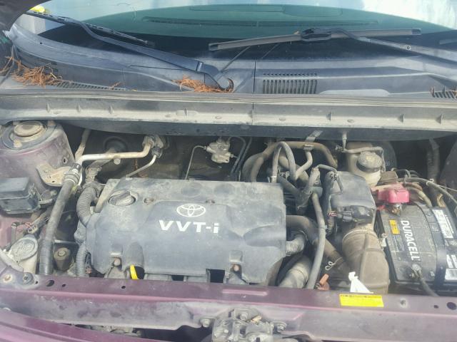 JTLKT324X64041145 - 2006 TOYOTA SCION XB 勃艮第红 照片 7