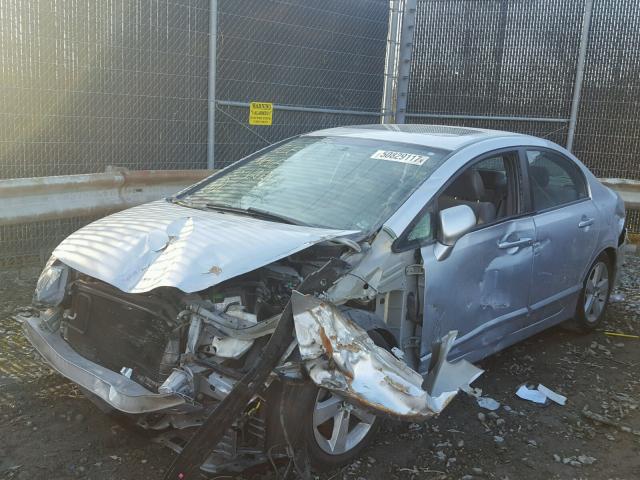 1HGFA16827L039886 - 2007 HONDA CIVIC EX 银色 照片 2