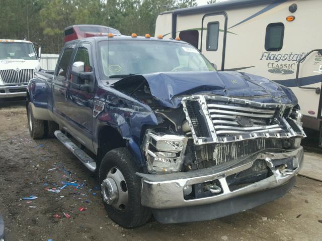 1FTWW33R58ED77068 - 2008 FORD F350 SUPER BLUE photo 1