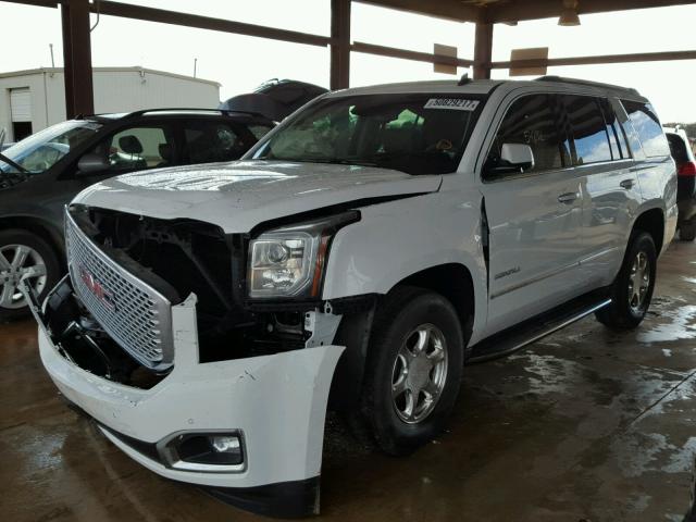 1GKS2CKJ1FR268414 - 2015 GMC YUKON DENA WHITE photo 2