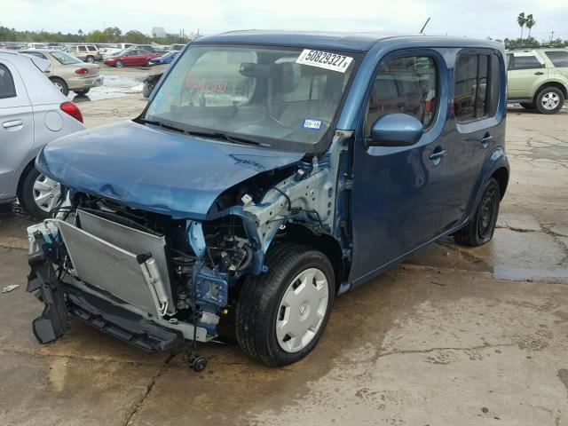 JN8AZ2KR6ET351328 - 2014 NISSAN CUBE S TEAL photo 2