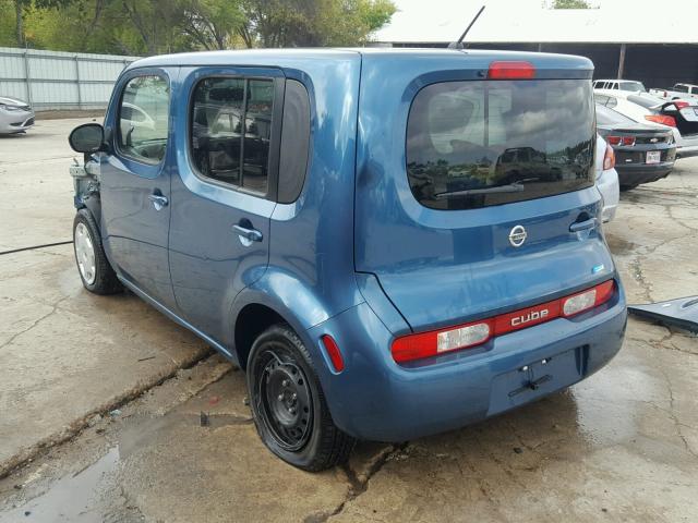 JN8AZ2KR6ET351328 - 2014 NISSAN CUBE S TEAL photo 3