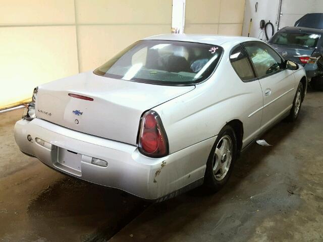 2G1WW12E239100384 - 2003 CHEVROLET MONTE CARL 银色 照片 4