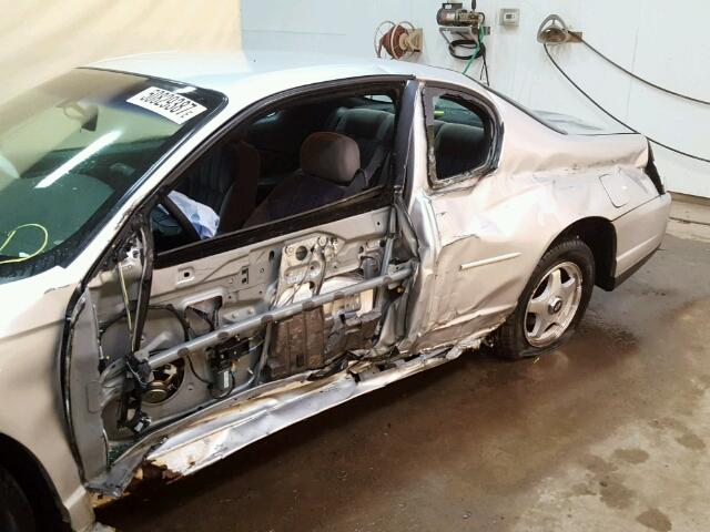 2G1WW12E239100384 - 2003 CHEVROLET MONTE CARL 银色 照片 9