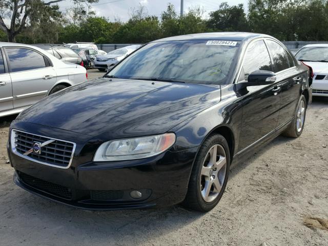 YV1AH992991099375 - 2009 VOLVO S80 T6 BLACK photo 2