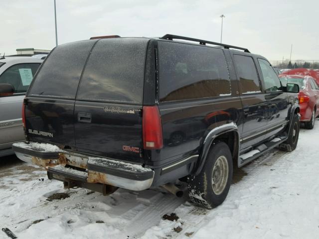 1GDFK16RXXJ778533 - 1999 GMC SUBURBAN K BLACK photo 4