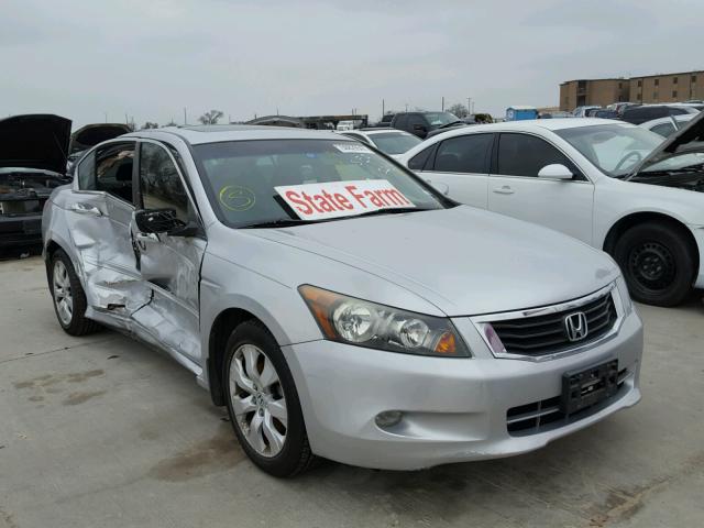 1HGCP36838A051779 - 2008 HONDA ACCORD EXL SILVER photo 1