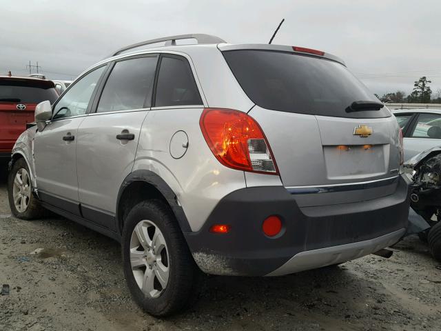 3GNAL2EK2ES615044 - 2014 CHEVROLET CAPTIVA LS 银色 照片 3