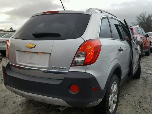 3GNAL2EK2ES615044 - 2014 CHEVROLET CAPTIVA LS 银色 照片 4