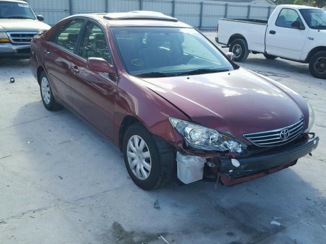 4T1BE32KX6U115924 - 2006 TOYOTA CAMRY LE RED photo 1