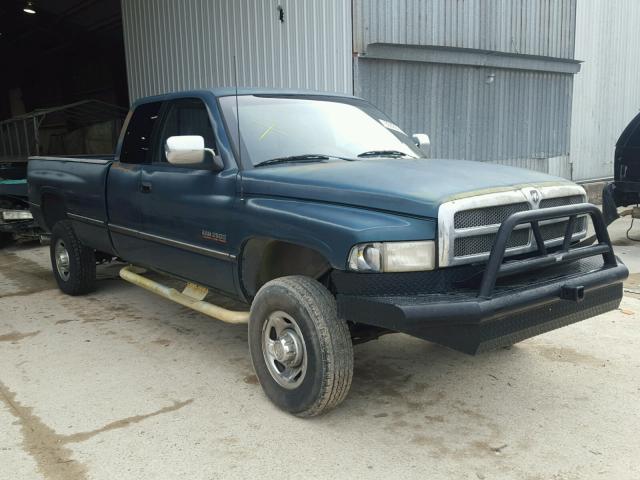 3B7KF23D5VM583705 - 1997 DODGE RAM 2500 GREEN photo 1