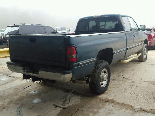 3B7KF23D5VM583705 - 1997 DODGE RAM 2500 GREEN photo 4