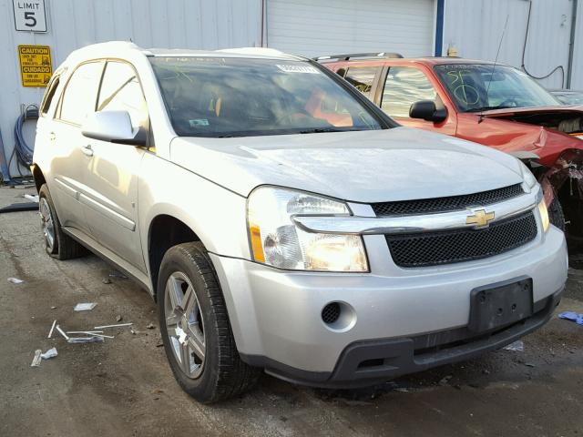 2CNDL33F196211895 - 2009 CHEVROLET EQUINOX LT SILVER photo 1