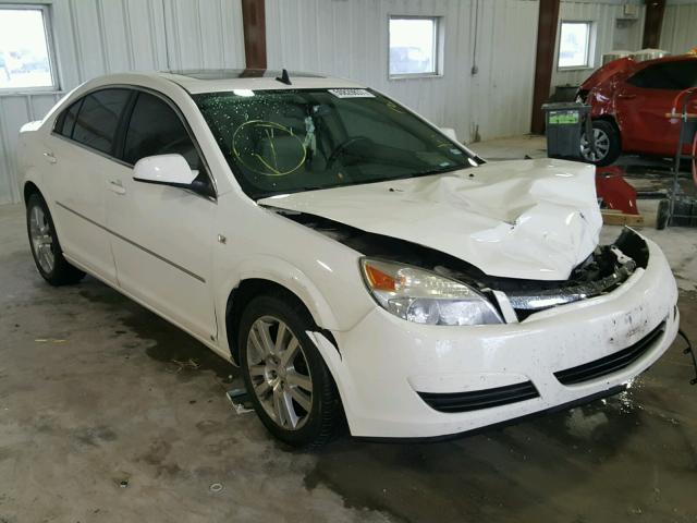 1G8ZS57N98F289026 - 2008 SATURN AURA XE WHITE photo 1