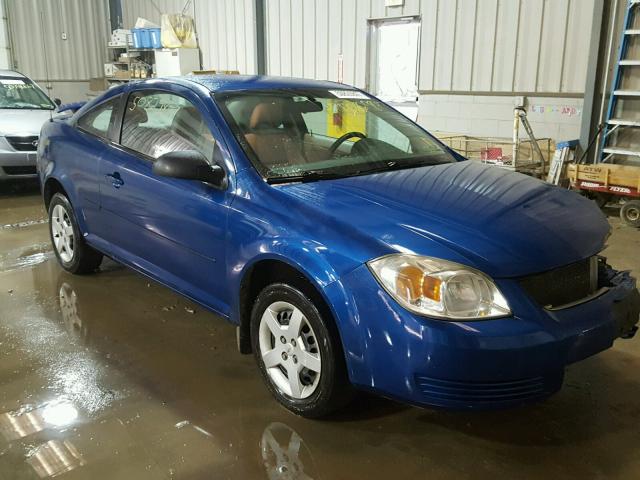 1G1AK12F457603983 - 2005 CHEVROLET COBALT BLUE photo 1