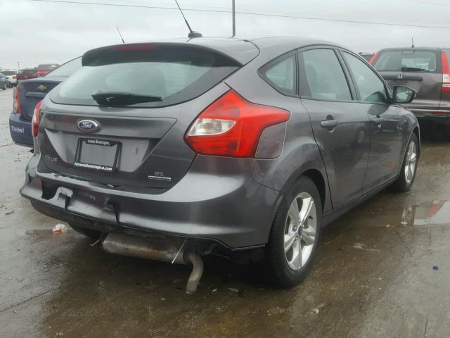 1FADP3K20DL303240 - 2013 FORD FOCUS SE GRAY photo 4