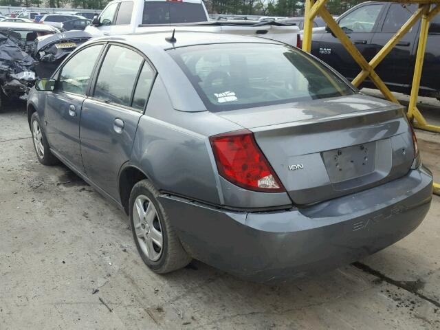 1G8AJ55F17Z206794 - 2007 SATURN ION LEVEL GRAY photo 3