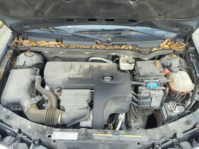 1G8AJ55F17Z206794 - 2007 SATURN ION LEVEL GRAY photo 7