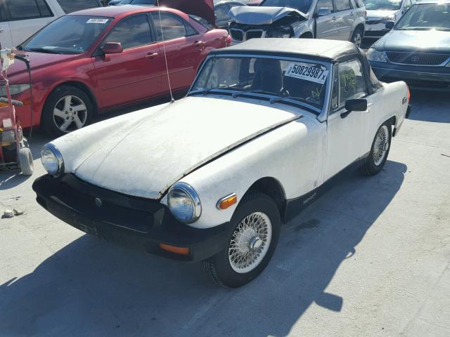 GAN6UH188571G - 1977 MG MIDGET WHITE photo 2