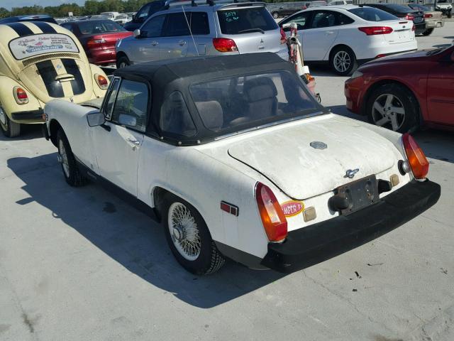 GAN6UH188571G - 1977 MG MIDGET WHITE photo 3