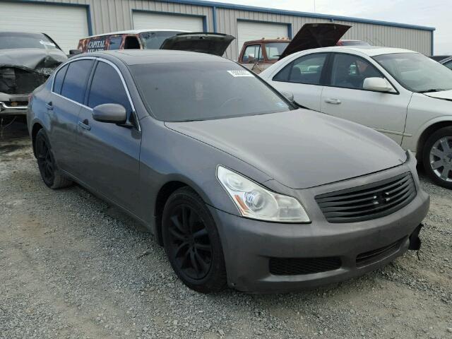 JNKBV61F28M254330 - 2008 INFINITI G35 CHARCOAL photo 1