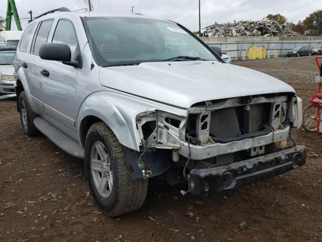 1D4HB48D95F505246 - 2005 DODGE DURANGO SL SILVER photo 1