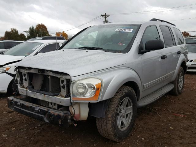 1D4HB48D95F505246 - 2005 DODGE DURANGO SL SILVER photo 2