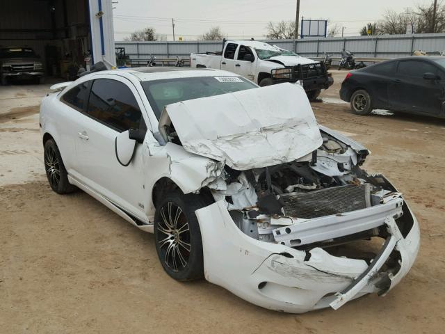 1G1AM15BX77144920 - 2007 CHEVROLET COBALT SS WHITE photo 1