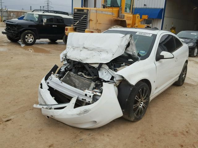 1G1AM15BX77144920 - 2007 CHEVROLET COBALT SS WHITE photo 2