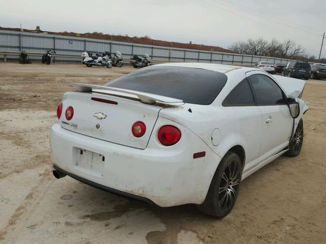 1G1AM15BX77144920 - 2007 CHEVROLET COBALT SS WHITE photo 4