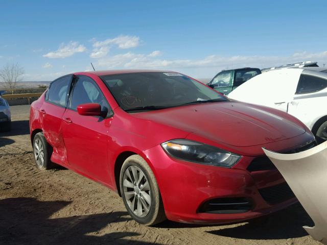 1C3CDFBB4ED798817 - 2014 DODGE DART SXT RED photo 1